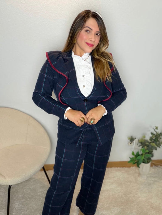 Chaqueta Roberta cuadros