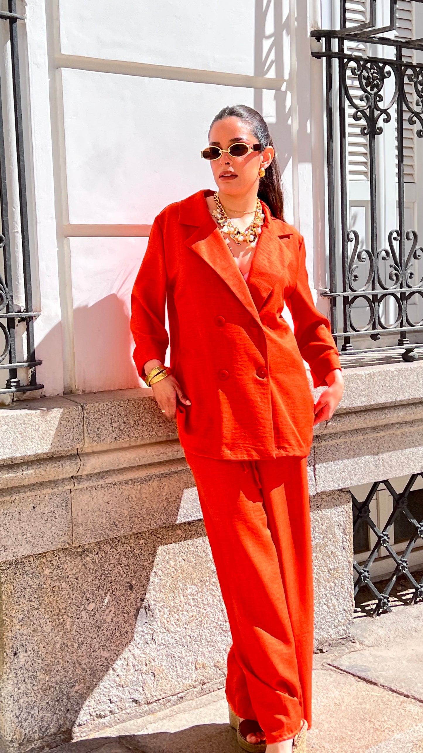 Conjunto Naranja