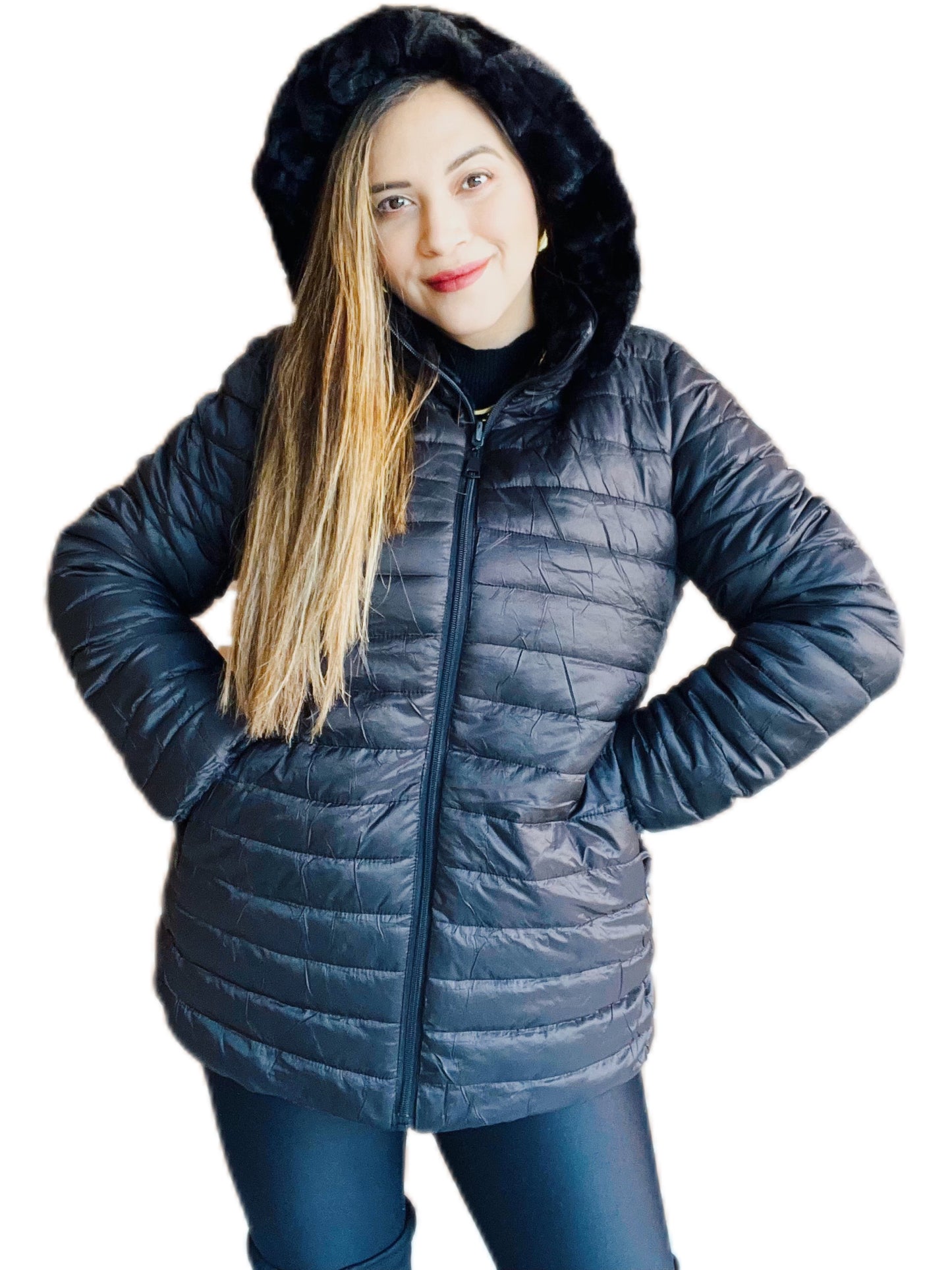 Chaqueta reversible de invierno
