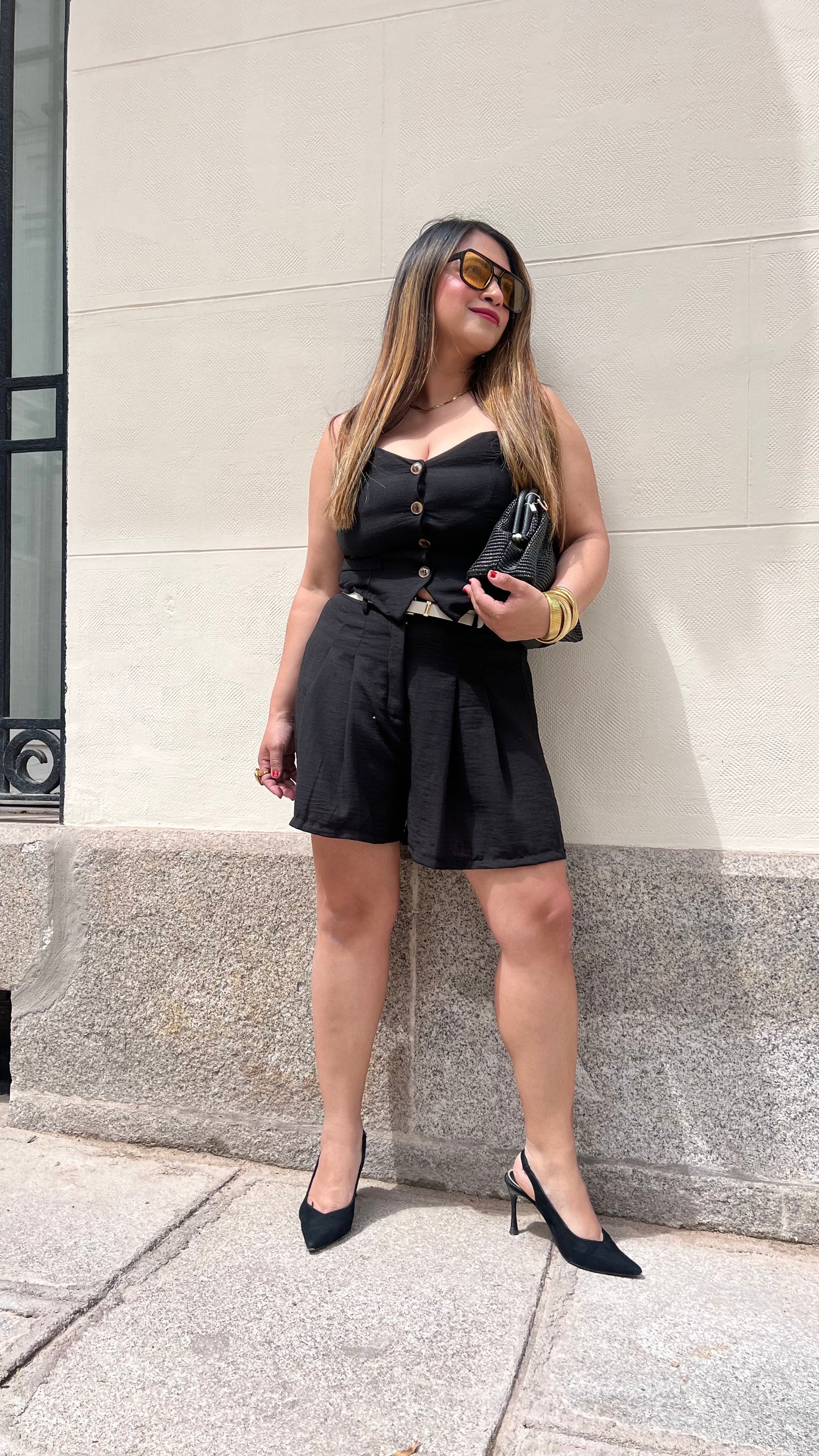 Conjunto Emma Negro
