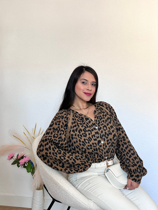 Camisa Animal Print