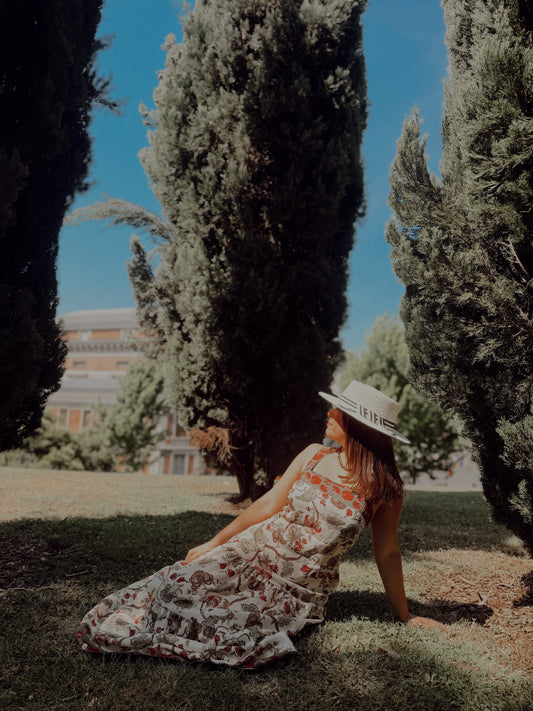 Vestido tirantes floral