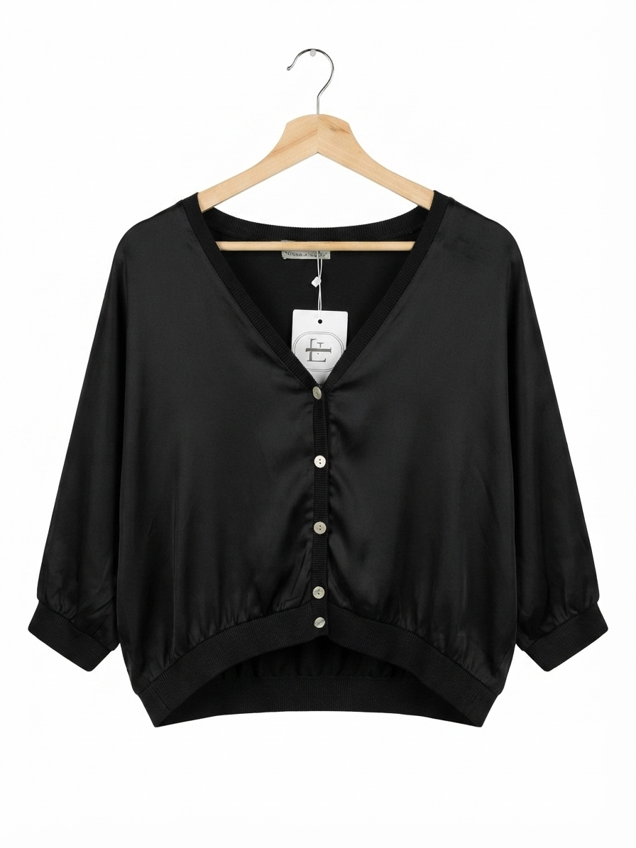 Cardigan de Satén Viena