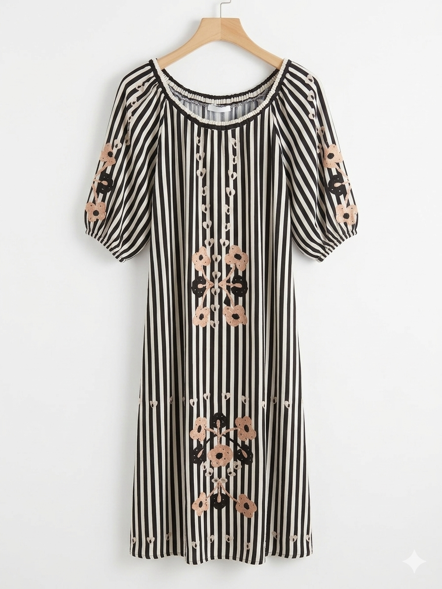 Vestido Midi "Brisa Bohemia