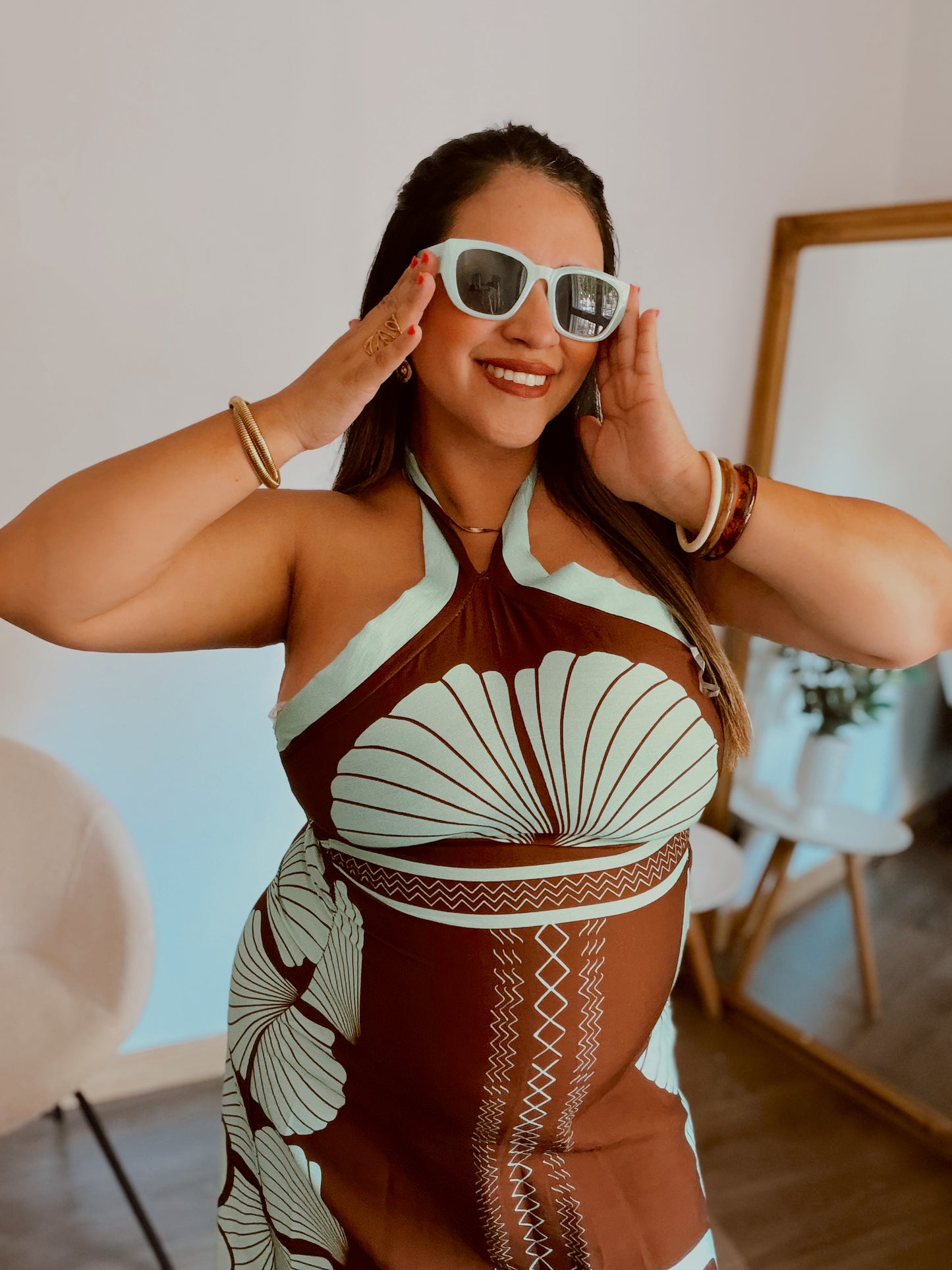 Vestido Palmeras