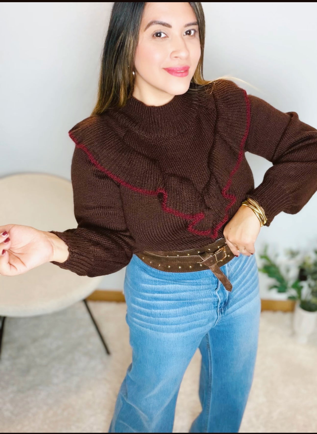 Jersey Eliza Marrón