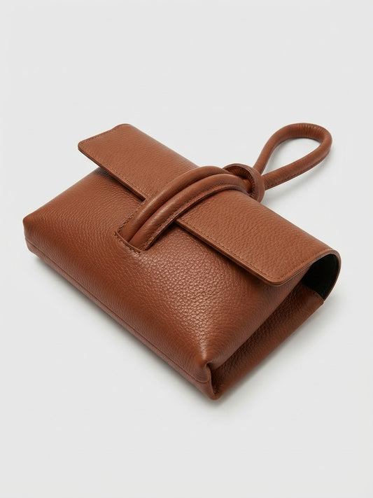 Bolso Marrón de piel