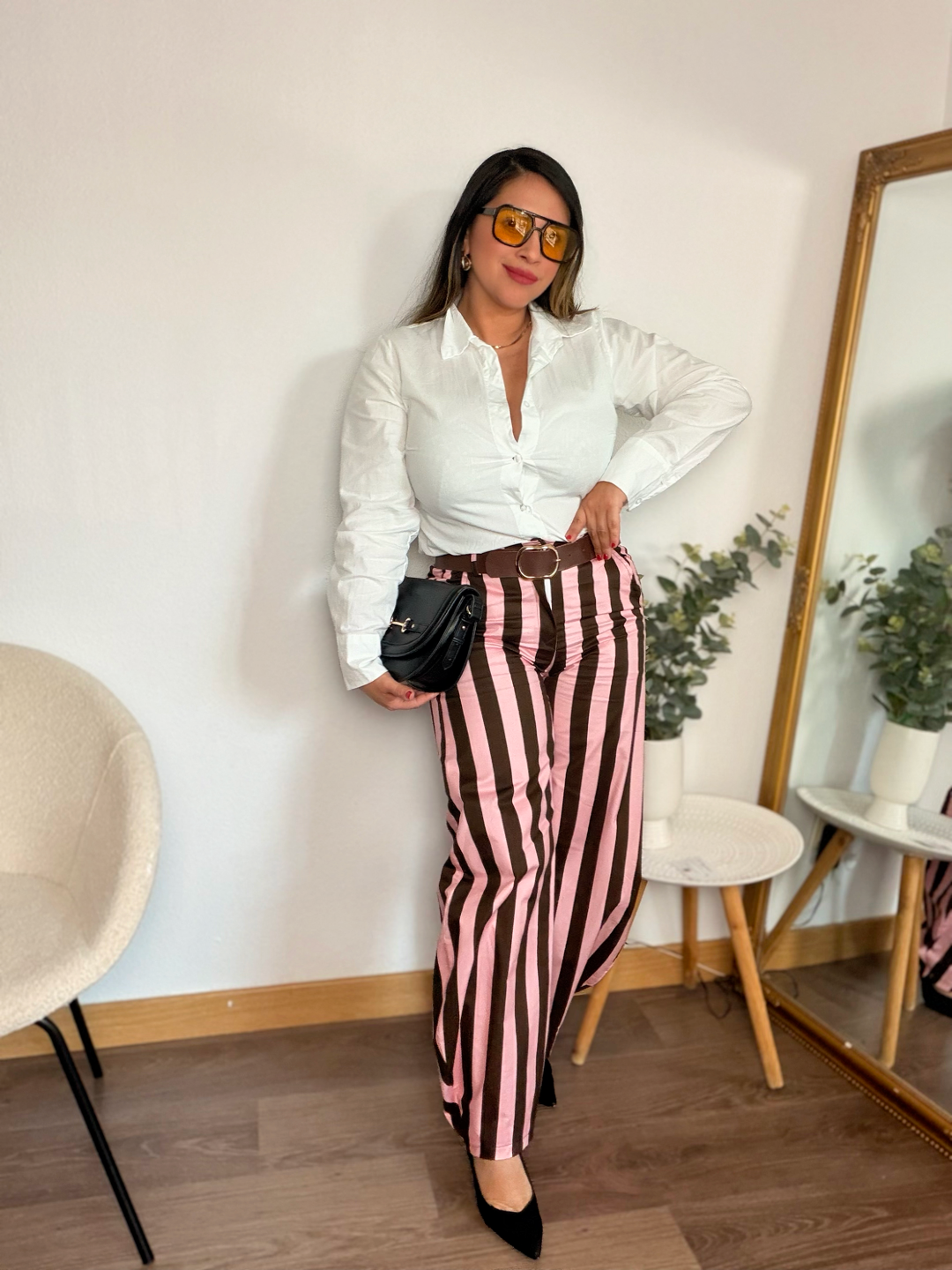 Pantalón Rayas Cocoa