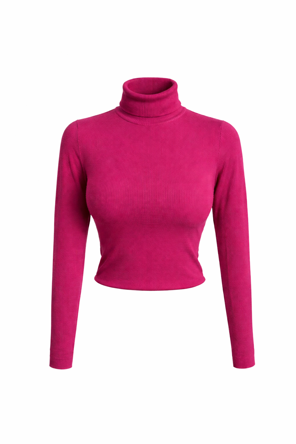 Jersey de punto fucsia