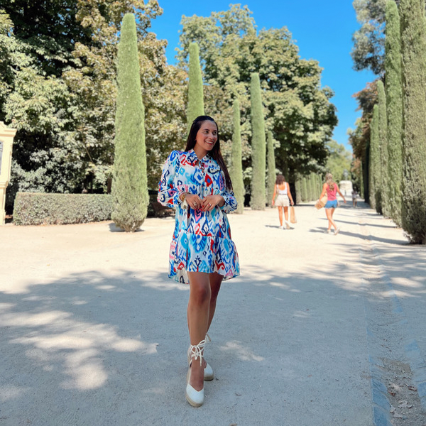 Vestido con Estampado