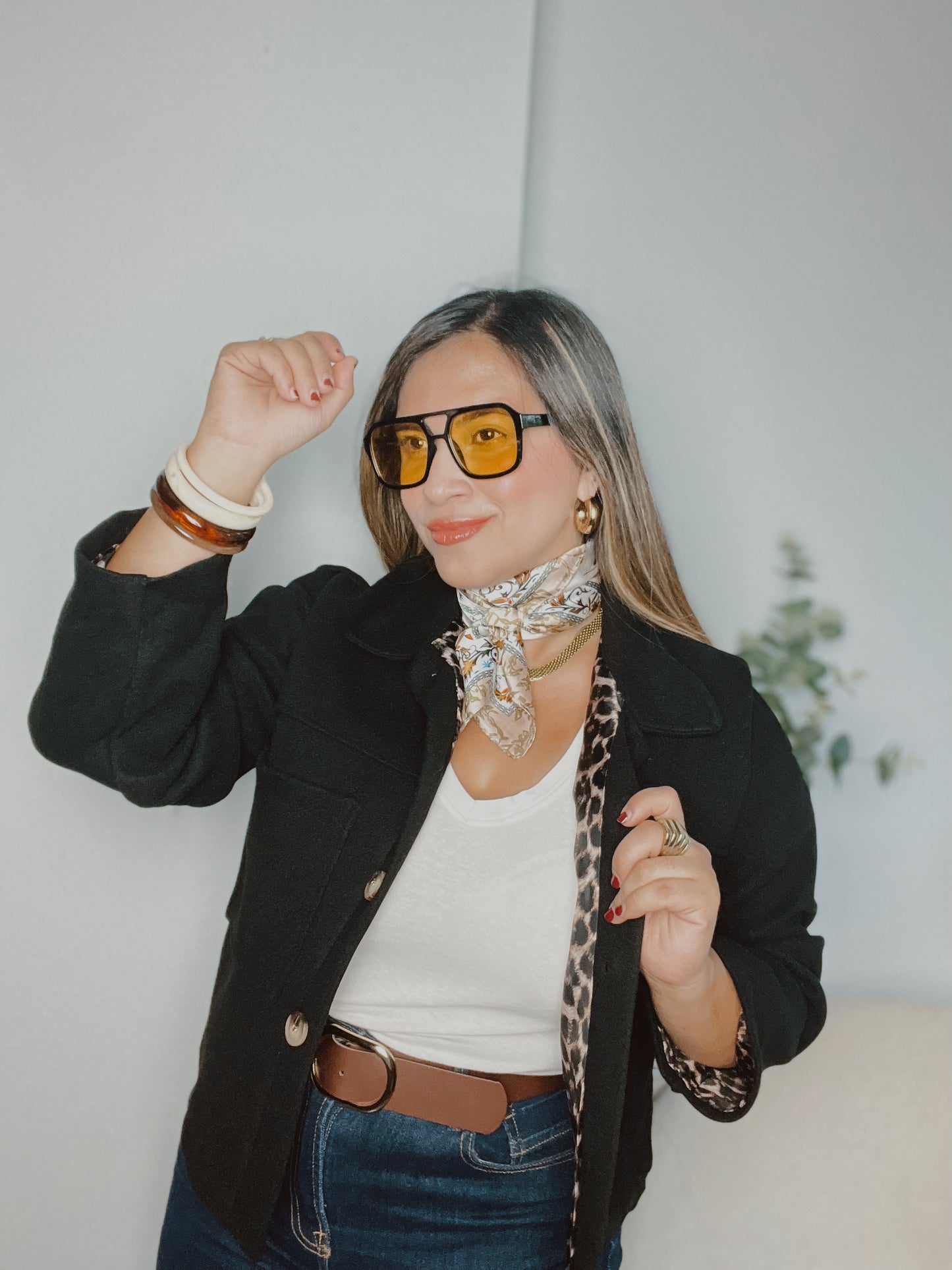 Chaqueta Negra paño