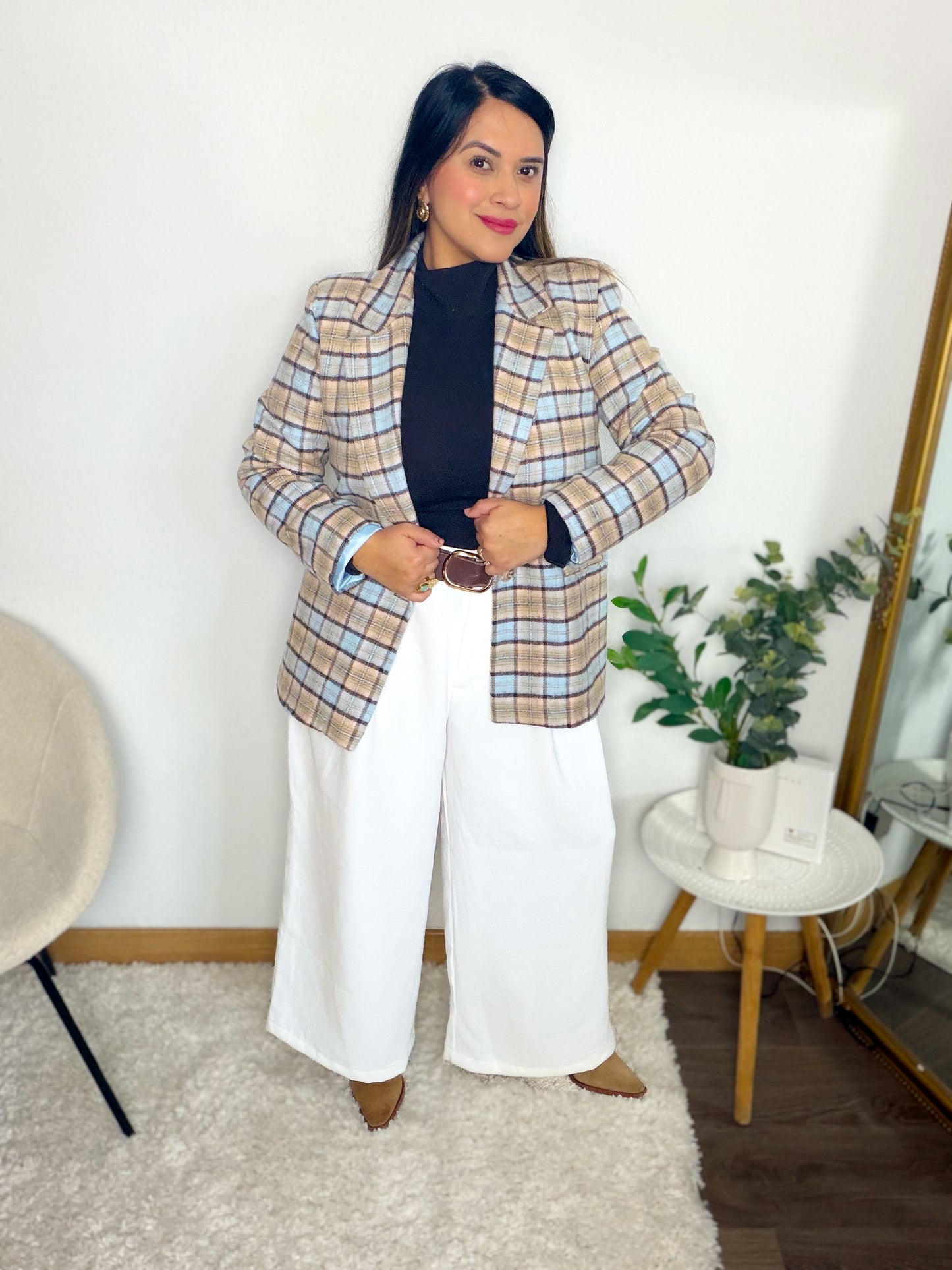 Blazer Barbara azul