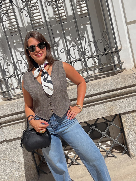 Chaleco estilo sastre