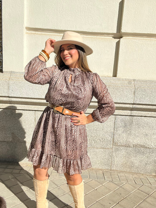 Vestido Valeria estampado