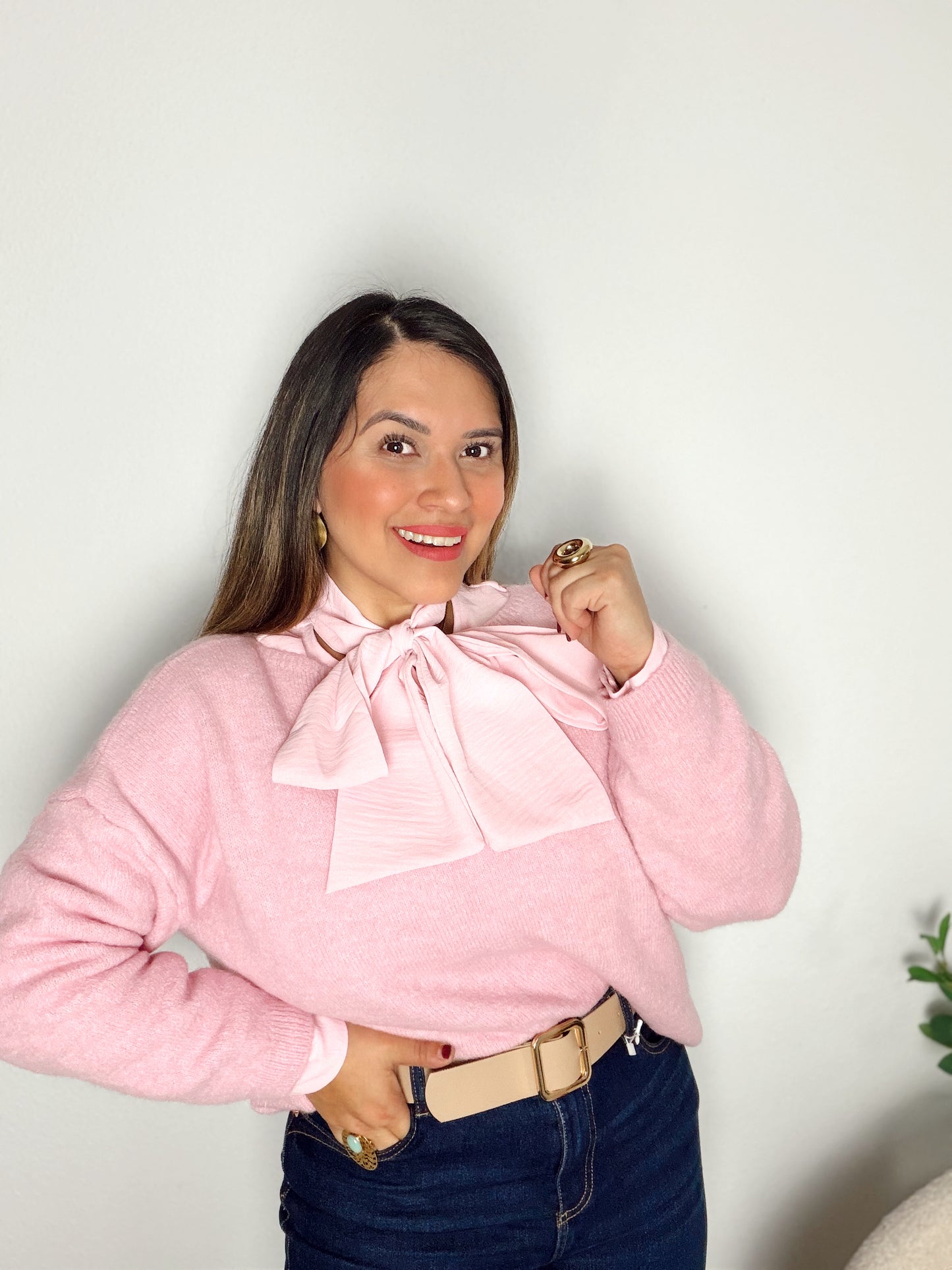 Jersey punto Rosa
