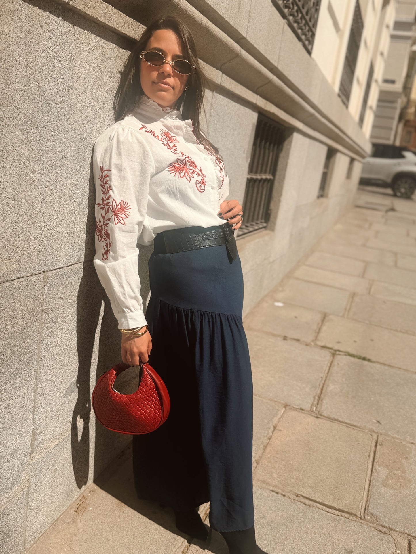 Falda Midi Azure