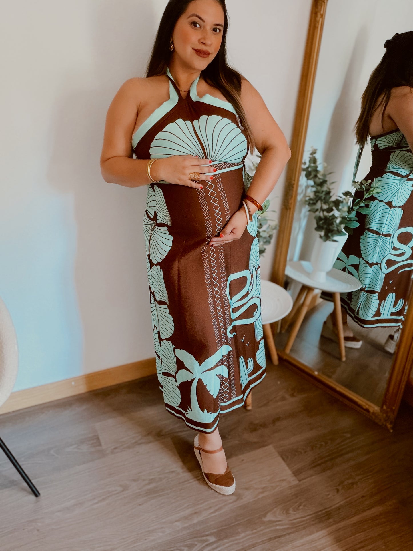 Vestido Palmeras