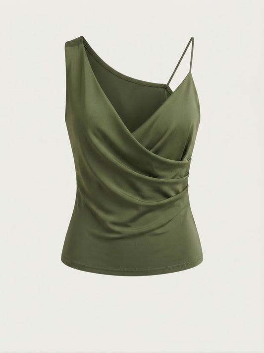 Top verde oliva