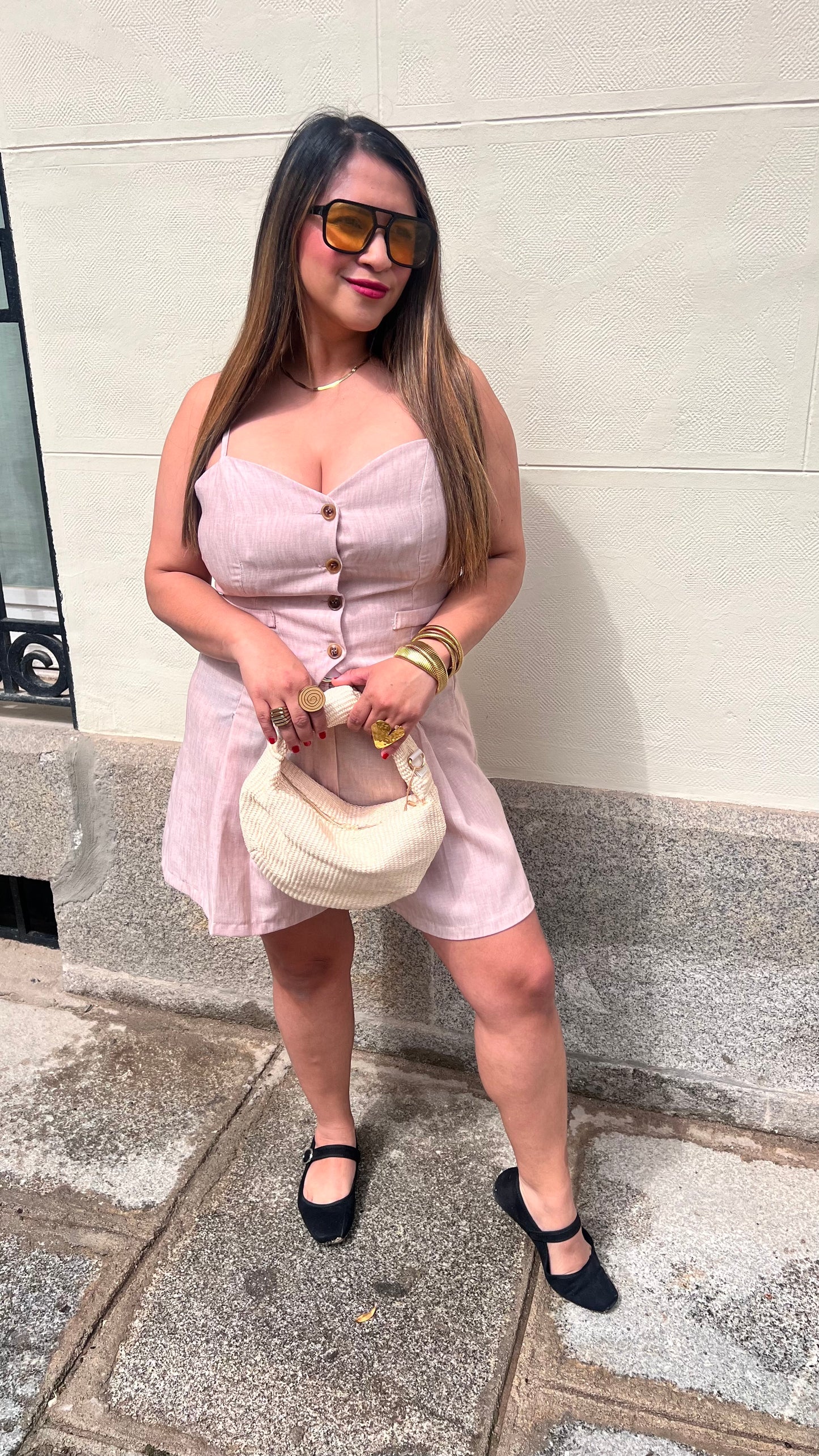 Conjunto Emma rosa