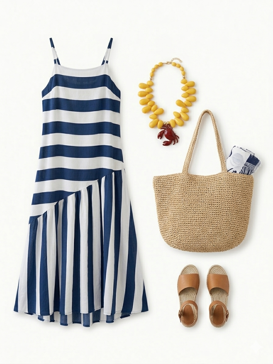 Vestido Náutica
