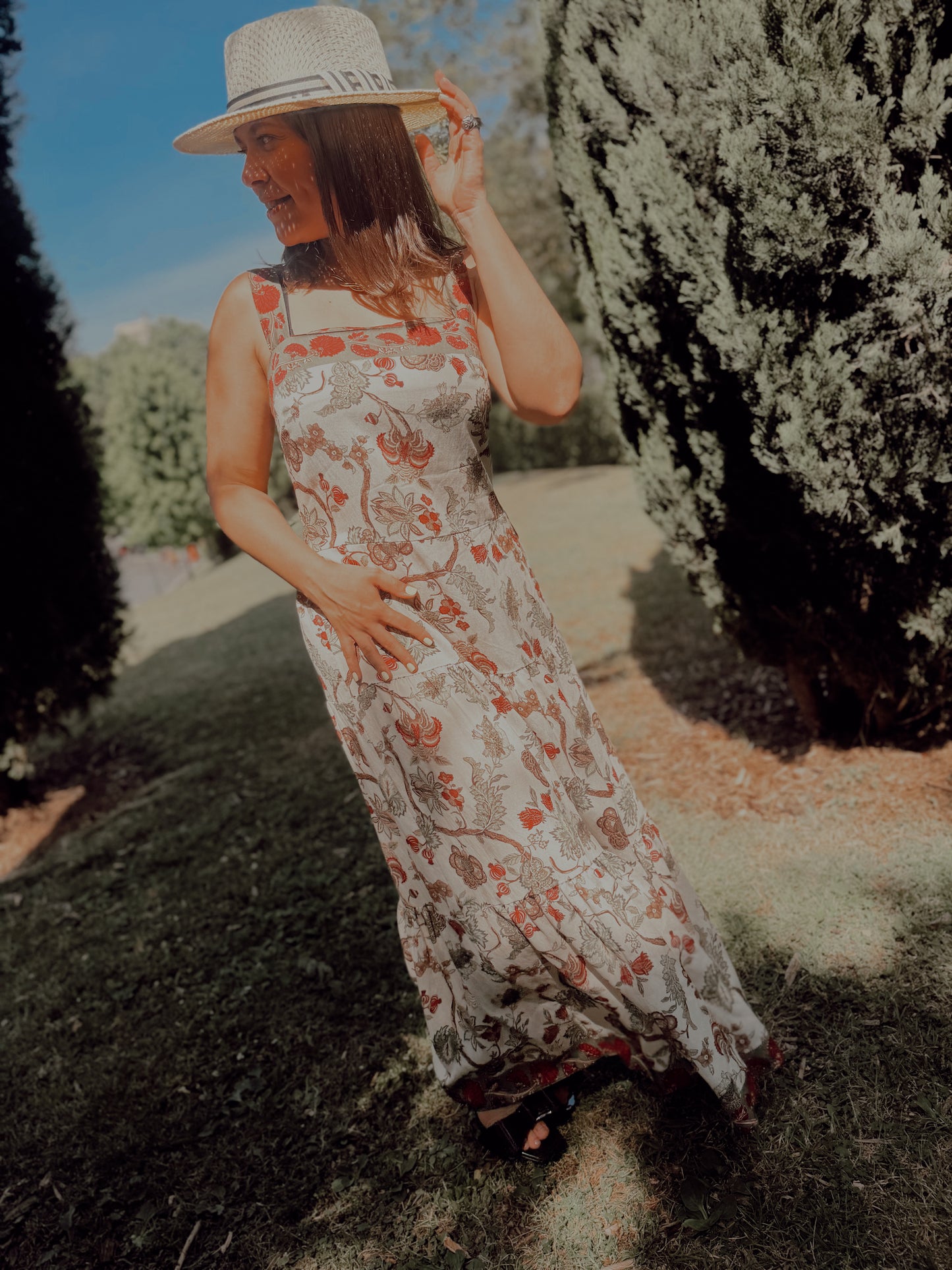 Vestido tirantes floral