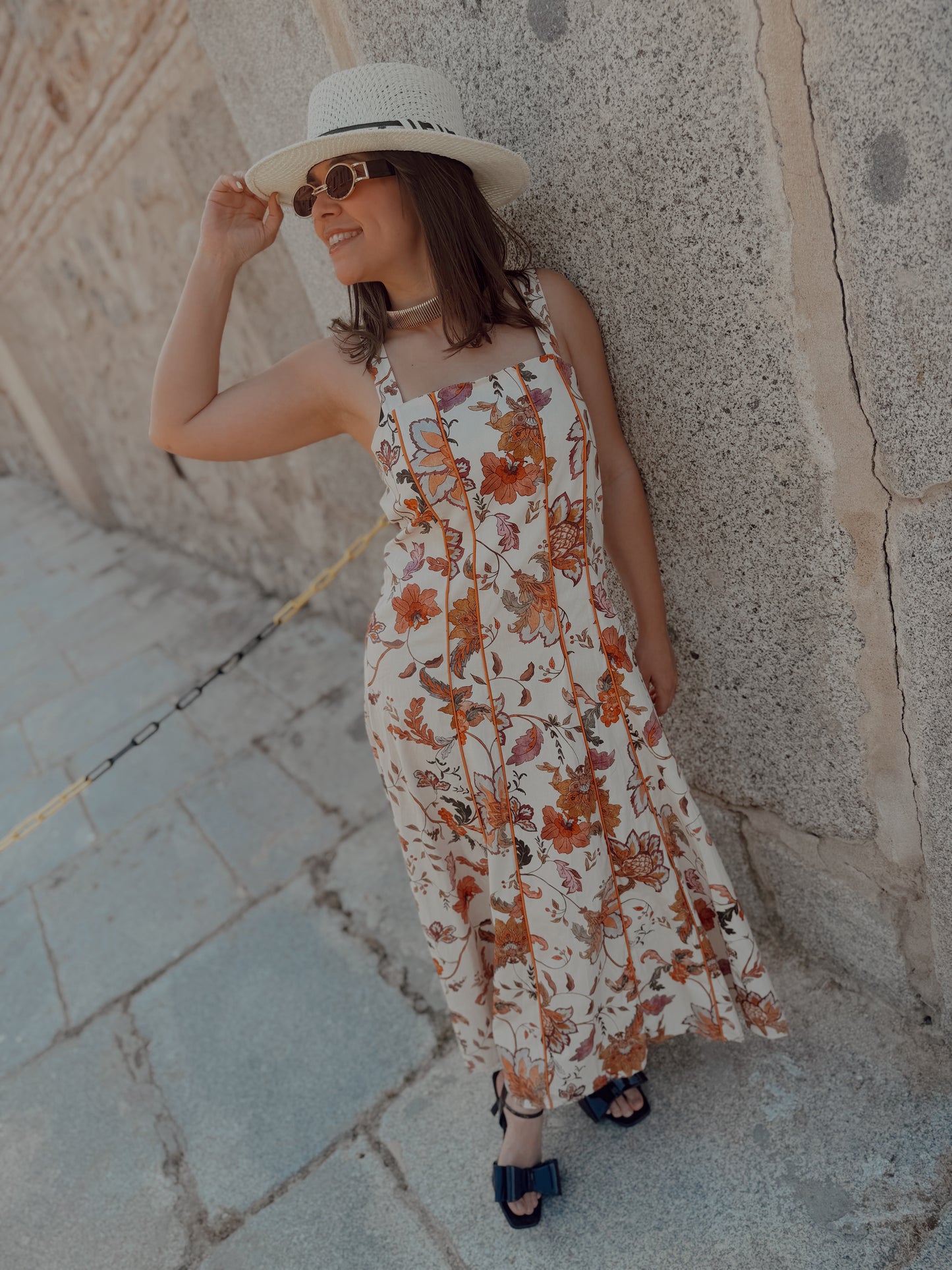 Vestido Edén Estructurado beige