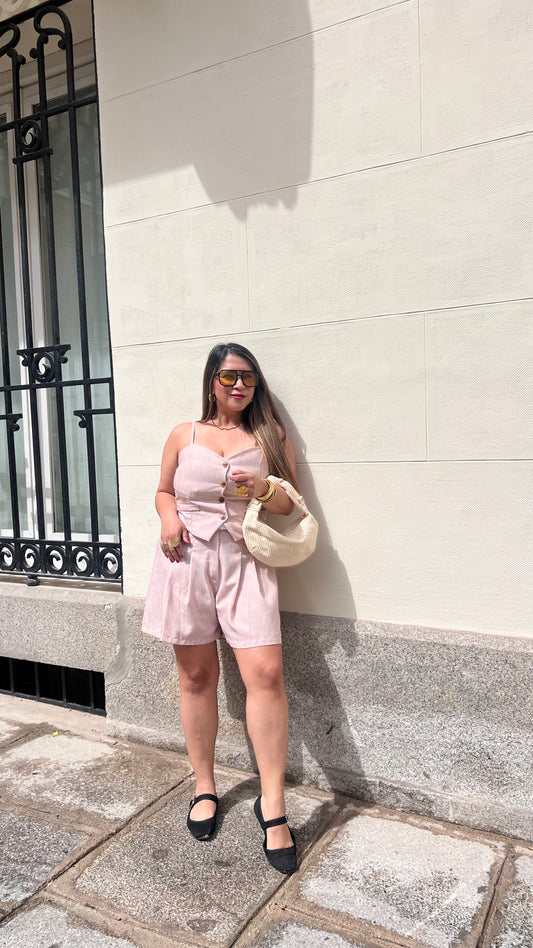Conjunto Emma rosa