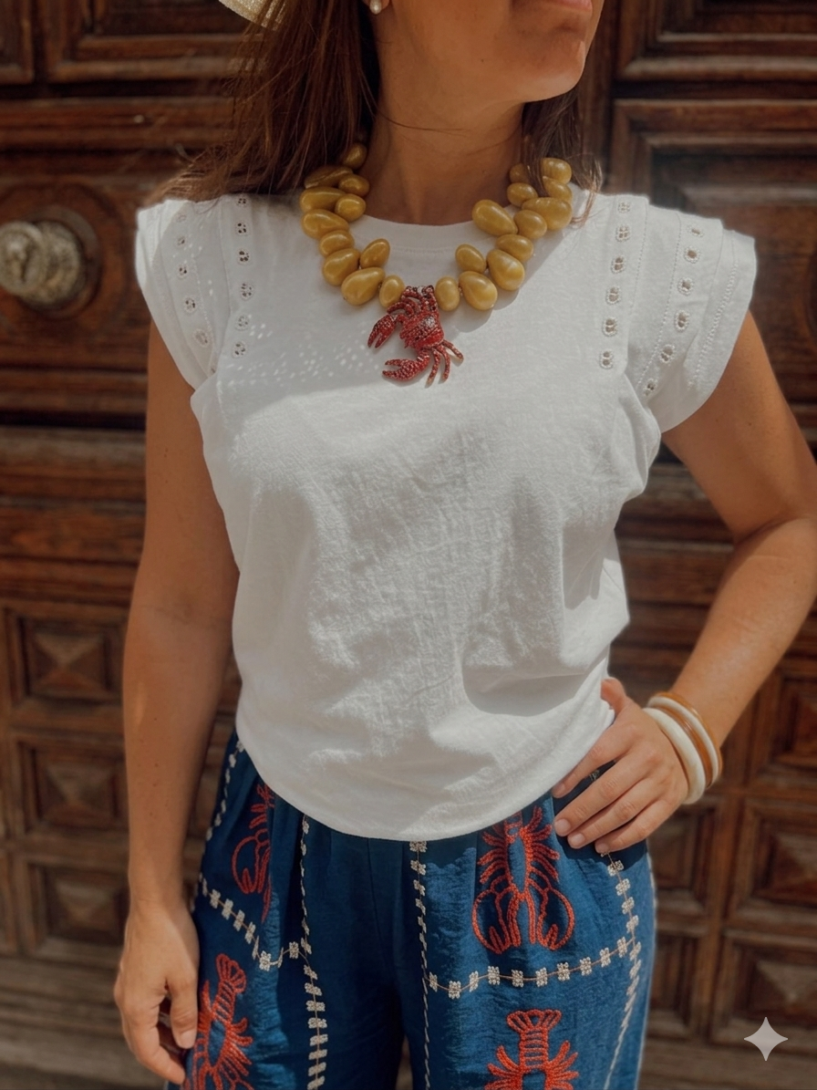 Camiseta perla