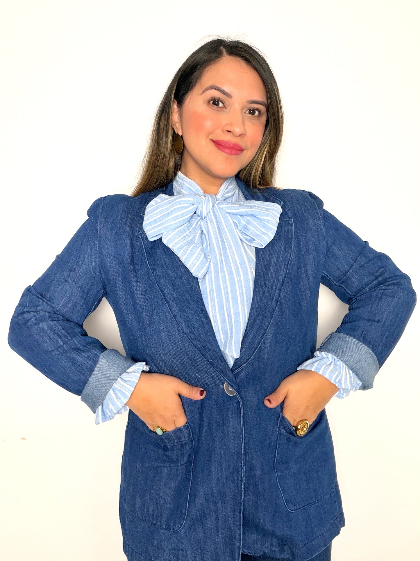 Camisa Roberta azul