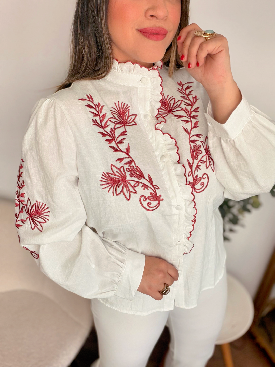 Camisa floral