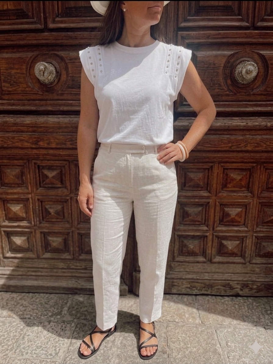 Camiseta perla