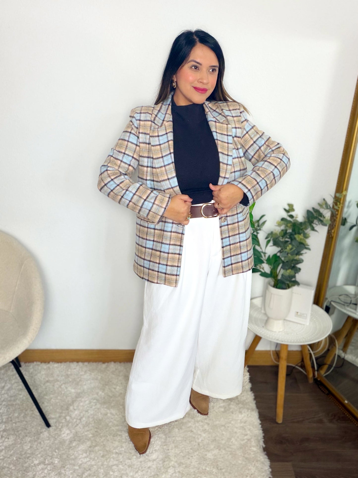 Blazer Barbara azul