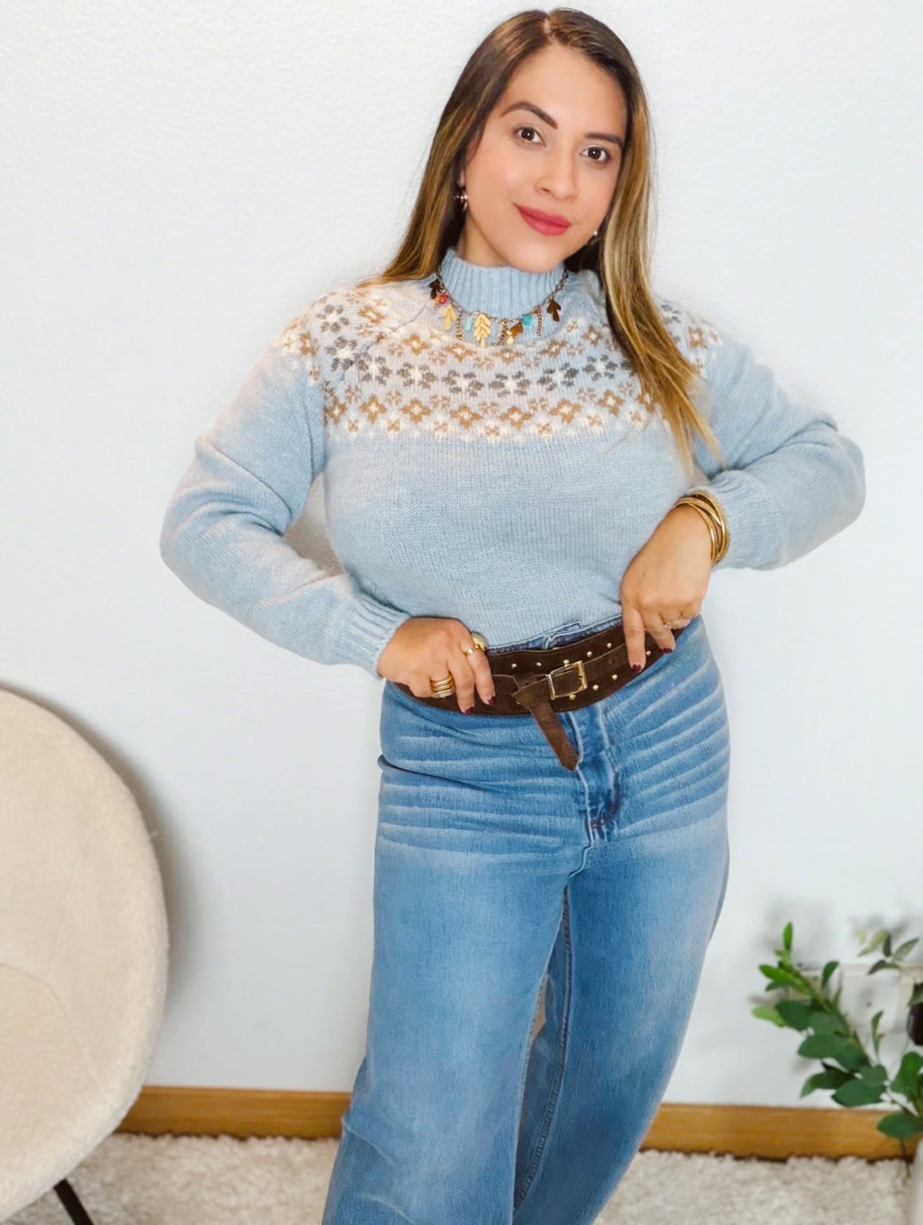 Jersey Winter Azul