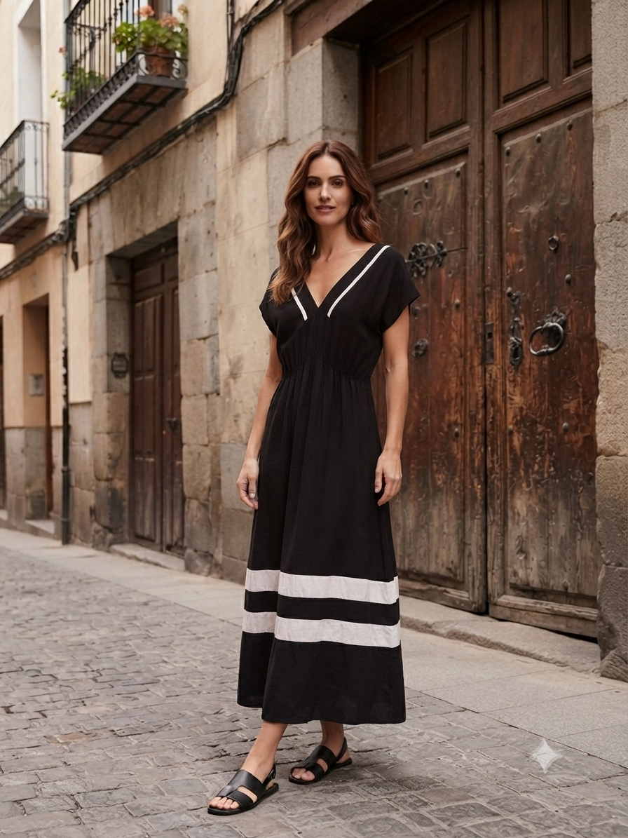 Vestido básico verano