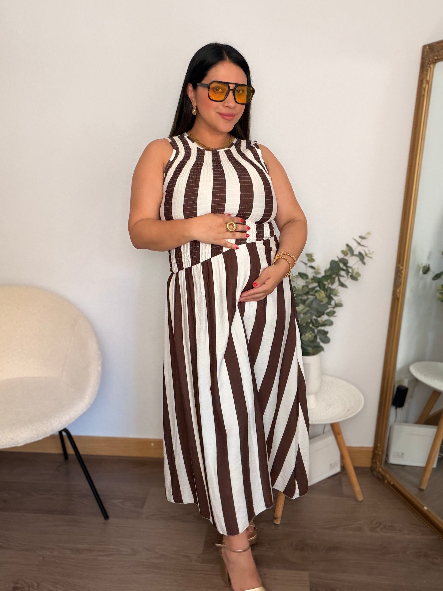 Vestido Café