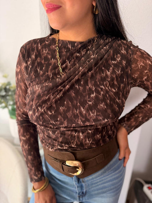 Blusa estampada Elena